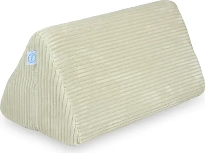 Image de Grand triangle pour Canapé velours beige