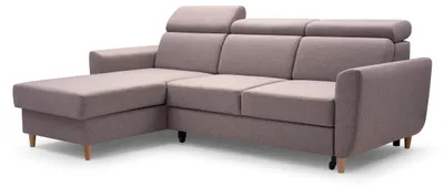 Produktbild von Masseno Ecksofa SAPORE mit Schlaffunktion L-Form, Sofa mit Bettkasten, Wohnzimmersofa, Couch, Soffa, Bettsofa, Couchgarnitur- Beige, DENVER 05