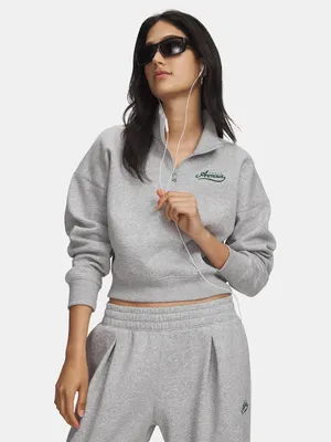 Immagine prodotto di Under Armour Rival Fleece Varsity Hz - grigio chiaro melange, taglia: M