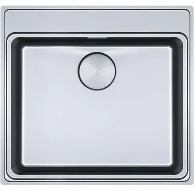 Produktbild von Franke Mythos Flächenbündig Edelstahlspüle MYX 210-50 A Druckknopf Edelstahl ab 60 cm 127.0641.999 - inkl.