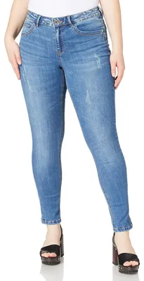 Productafbeelding van ALLEEN 15218565, Jeans, dames, volwassenen, blauw, skinny fit, katoen, elastaan, polyester, viscose