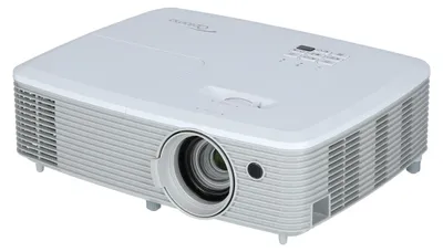 Produktbild von Optoma W400+ 3D DLP-Projektor - 16:10 - 1280 x 800 Piel - 22,000:1 Kontrastverhältnis - 4000 lm Helligkeit - Decke, Vorderseite - 720p - 5000 Stunde(n) Normalmodus - 6000 Stunde(n) Economy-Modus - WXGA - HDMI - USB