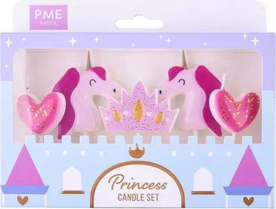 Obrázek produktu pro Dortové svíčky 5ks unicorn