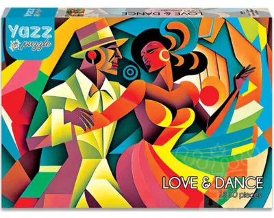 Produktbild von YAZZ Puzzle Láska a tanec 1000 dílků