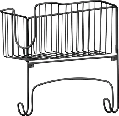 Produktbild von mDesign Bügelbretthalter Wandmontage Aufbewahrung Organizer Metall Schwarz Matt