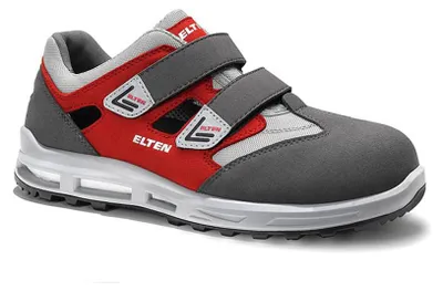 Produktbild von Sicherheitssandale TRAVIS XXT grey-red Easy ESD S1, Gr. 38