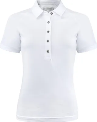 Produktbild von Poloshirt Brookings für Damen, figurbetont geschnitten, mit Raglanärmeln und 3 Knöpfen