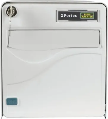 Immagine prodotto di Burg-Wachter cassetta per le lettere 36,5 x 28 x 31 cm plastica bianca