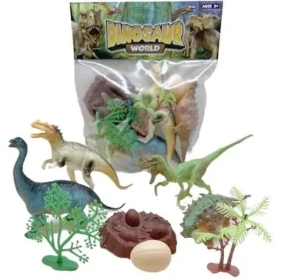Immagine prodotto di Set di dinosauri con uovo - Merkpol