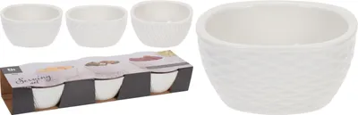 Produktbild von Weiße Vorspeisenschalen 3er-Set