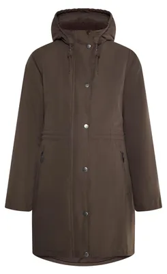 Produktbild von CALEY  Damen Wattierter Kurzmantel - Braun, S