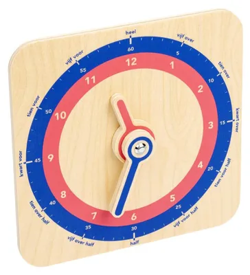 Immagine prodotto di Orologio didattico per bambini - 12 ore (con testo)