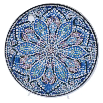 Immagine prodotto di Pittura del diamante, pittura del diamante di DIY, luce notturna della pittura del diamante, mestieri del ricamo del diamante, decorazione della scrivania della casa