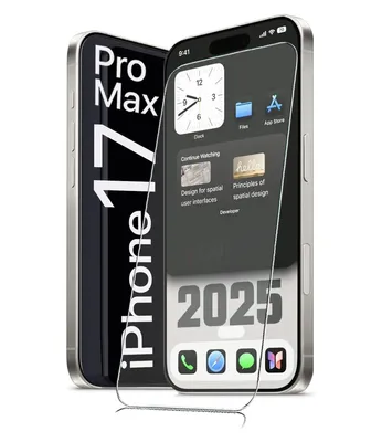 Produktbild von Für iPhone 17 Pro Max ( 6.9" ) - Panzerglas Glasfolie Display Schutz Folie Glas 9H Hart Echt Glas Displayschutzfolie 1 Stück