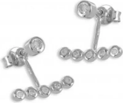 Produktbild von Ohrstecker - Sterlingsilber Zirkonia - silber