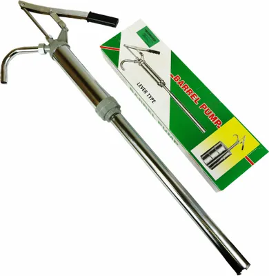 Produktbild von ELMAX | Fasspumpe mit Hebelwirkung, Hebelpumpe für 50, 100, 200L Fässer, Ölfasspumpe, Kurbelpumpe, Handpumpe