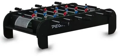Produktbild von Pegasi Kickertisch Kinder und Erwachsene - Fussballtisch Mini XL - Fußballtisch - 94x51x25cm - Kinder Tischfussball - Foosball Table - Schwarz