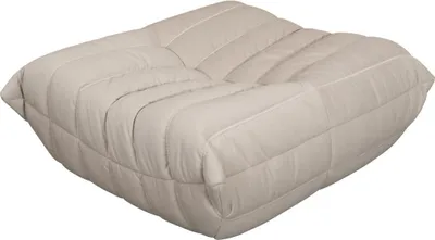 Produktbild von FURNLUX Hocker Nua Beige 86cm / Hauptfarbe: Beige / Abmessungen: 86 x 40 x 80 cm
