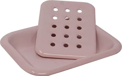 Image de Porte-savon - émail rose