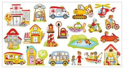 Obrázok produktu pre EDUPLAY 120799 Figúrky pre mega magnetickú tabuľu mesto