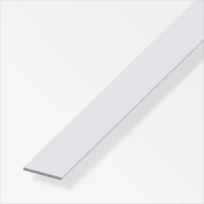 Produktbild von alfer Flachprofil Aluminium eloxiert silber