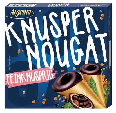 Produktbild von Argenta Nougat Fein Knusprig 100g