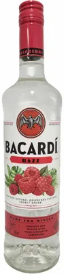 Produktbild von Bacardi Razz, Rum mit Himbeere Aroma, 27% Vol. 0,7 l