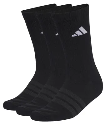 Produktbild von adidas Unisex Cushioned Sportswear Crew Socks 3 Pair Pack, black/black/white, 48