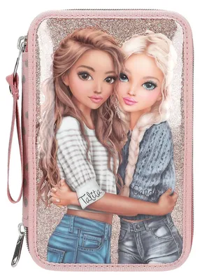 Produktbild von TOPModel 0414007, Hartschalenetui für Stifte, Zink, Polyester, Polypropylen (PP), Papier, Mehrfarbig, Abbildung, Drinnen/Draußen, Junge/Mädchen
