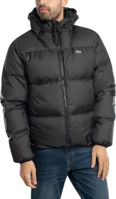Produktbild von Lacoste Kurze wasserabweisende Pufferjacke, Schwarz M