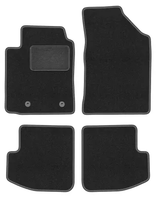 Productafbeelding van Velours automatten voor Toyota Yaris I 1999-2005 – 4-delig, grafiet, op maat – Wielganizator LUX