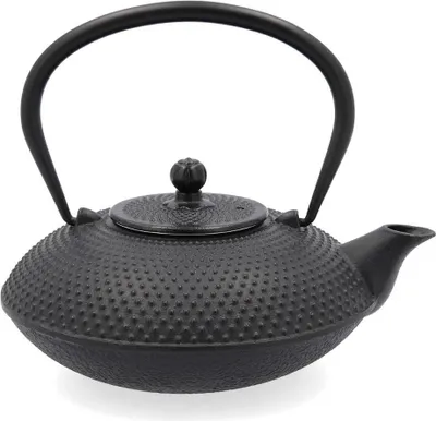 Produktbild von Gusseiserne Teekanne mit Edelstahlfilter 0,8 l - Geeignet für alle Herdarten