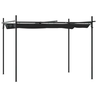 Produktbild von Pergola mit Schiebedach Anthrazit 295x292x230 cm
