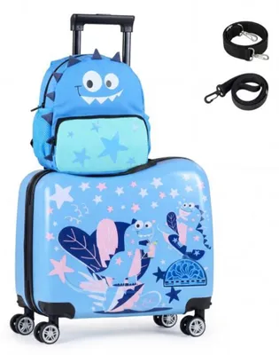 Produktbild von 2-teiliges Kinder-Reisegepäckset, blau