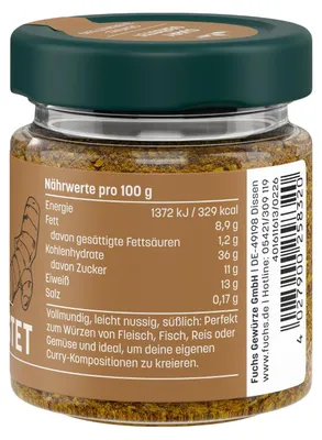Produktbild von Curry geröstet gemahlen
