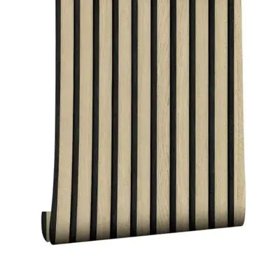 Obrázek produktu pro Tapeta na zeď, Dekorace na zeď, Samolepka na zeď se vzhledem přírodního dřeva, Tapety na zeď, Samolepky na zeď (300 x 45cm) - LINEWALL