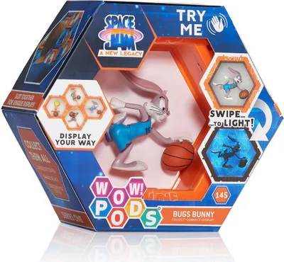 Productafbeelding van Space Jam, bedbug-figuur, meerkleurig, geschikt voor kinderen van 3-6 jaar. Meerkleurig, geschikt voor kinderen van 3-6 jaar