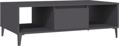 Immagine prodotto di Tavolino grigio 103,5x60x35 cm materiale a base di legno