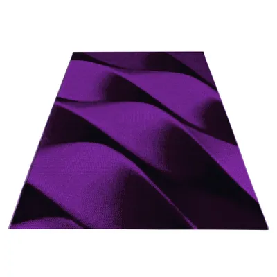 Produktbild von Parma Soft teppich kurzflor läufer 80x300cm lila