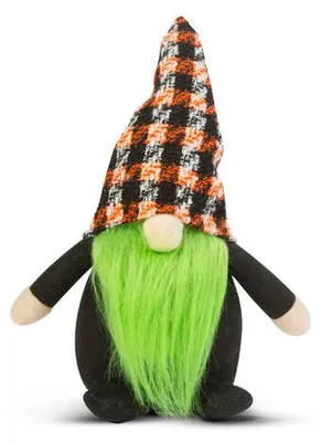 Productafbeelding van Halloween-elfje uit Scandinavië - 34 cm - groen