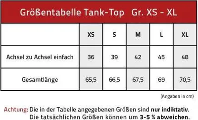 Produktbild von Tank-Top mit Print - Totenkopf Santa Muerte - T10282 versch. Farben Color - Royal Größe - S