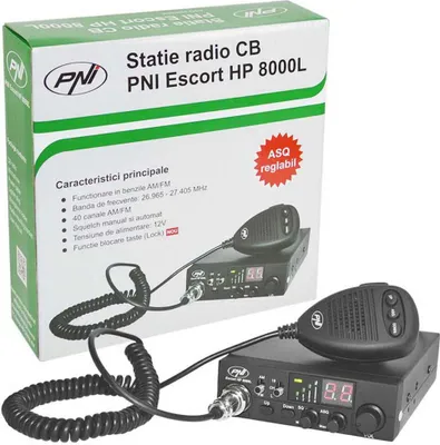 Immagine prodotto di Pni companion Hp +asq Cb-radio station 8000l Nero Nero Taglia unica