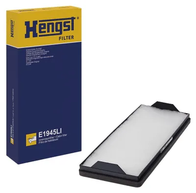 Produktbild von Innenraumfilter Pollenfilter 56 mm HENGST FILTER für u.a. MERCEDES-BENZ ATEGO
