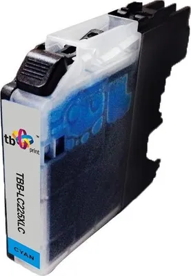 Produktbild von Druckertinte Cyan LC225XLC 13 ml mit Chip 1200 Seiten für Brother MFC-J4xxxDW Serie
