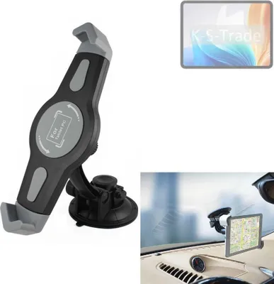 Produktbild von K-S-Trade Scheiben-Halterung für Tablets kompatibel mit Oppo Pad Neo Wi-Fi KFZ Tablet Saugnapf Auto Halterung Windschutzscheibe Holder Halter