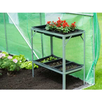Produktbild von Nature Pflanztisch 77×40×77 cm Verzinkter Stahl