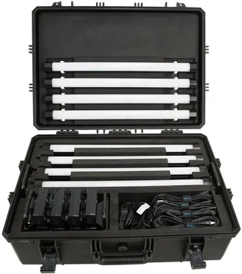 Produktbild von Nanlite PT15X8KIT, 18 W, LED, Weiß, 2700 K, 12000 K, Schwarz, Weiß