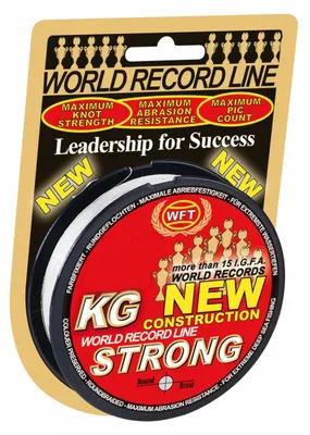 Produktbild von WFT Strong Trans 0,12mm 15kg - 150m geflochtene Angelschnur