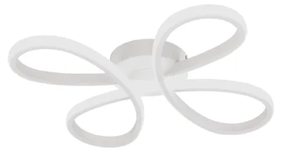Immagine prodotto di Lampada da soffitto a LED FLY 22W 4000K 2600lm, metallo bianco, dimensioni: 7x40x40 cm, IP20, Trio