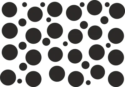 Image de Stickers muraux pois, gros points